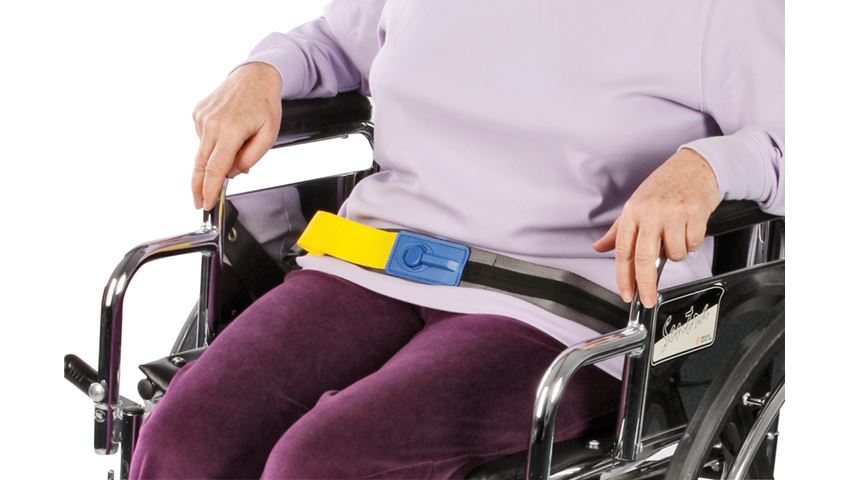 Quick Release Antimicrobial Wheelchair Seat Belt