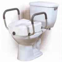 Premium Elevated Toilet Seat with Lock
