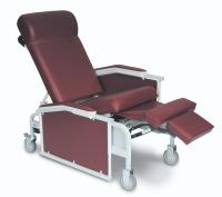 Drop Arm Convalescent Recliner Chair - with Tray