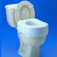 Elevated Toilet Seat With Undergrips