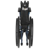 Wheelchair folded
